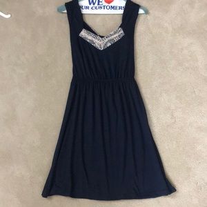 Delia’s Navy Detailed Dress